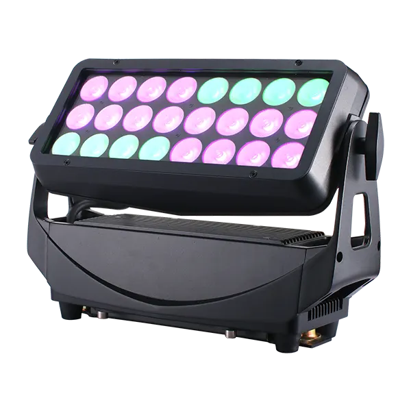 24pcs×20W RGBW 4in1 LED Wall Wash Light IP65 Waterproof
