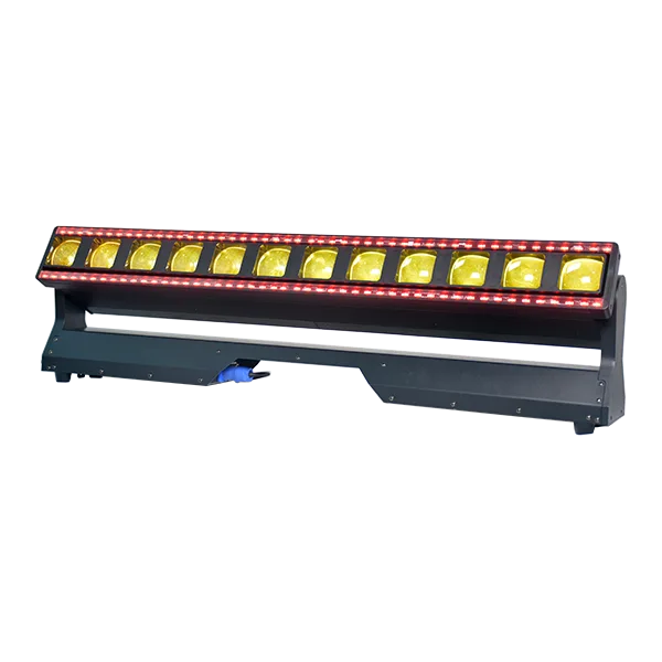 12pcs x 40W Pixel ZOOM Moving Bar Light with RGB backlight
