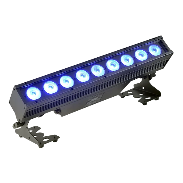 9pcs×18W RGBWAUV 6in1 LED Battery IP65 Wall Wash Light