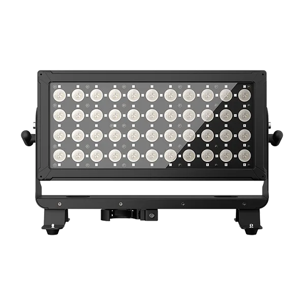 44pcs×10W RGBW 4 in1 LED Flood Light with Electronic Frost IP65